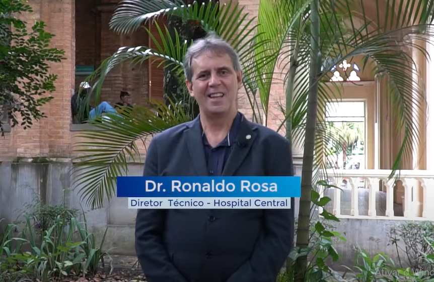 Agradecimento da Santa Casa de São Paulo ao Instituto Solidare